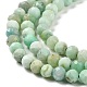 Chapelets de perles en opale vert naturel G-Z035-A02-03E-4