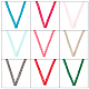 Benecreat 9 цветная кружевная отделка хлопковые нити для изготовления ювелирных изделий AJEW-BC0001-47-4