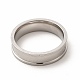 201 кольцо из нержавеющей стали с рифлением для пальцев STAS-P323-12P-2