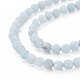 Chapelets de perles en aigue-marine naturelle G-Q951-01-6mm-3