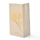 Rectangle avec des sacs de bonbons en papier à motif de fleurs CARB-G007-02A-1