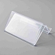 1-ярусные прозрачные акриловые подставки для бумажника ODIS-WH0038-12-2