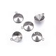 201 Stainless Steel Charms Rhinestone Settings STAS-O107-01P-A-1