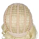 ショートカーリーボブウィッグ  合成かつら  前髪あり  耐熱高温繊維  女性のために  ブロンド  13.77インチ（35cm） OHAR-I019-10B-10