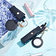 WADORN 2pcs PU Leather Lipstick Sleeves with Round Mirror HJEW-WH0072-01C-4