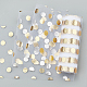 BENECREAT Glitter Sequin Deco Mesh Ribbons OCOR-BC0001-42-5