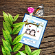 Прозрачные штампы с изображением ежа и животных Globleland для декора для скрапбукинга «сделай сам» DIY-WH0167-57-0310-4