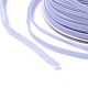 Cuerda elástica trenzada plana de 1/8 pulgada EC-R030-3mm-01-11