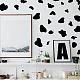 Translucent PVC Self Adhesive Wall Stickers STIC-WH0021-001-3
