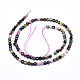 Chapelets de perles en tourmaline naturelle G-D0003-A28-2