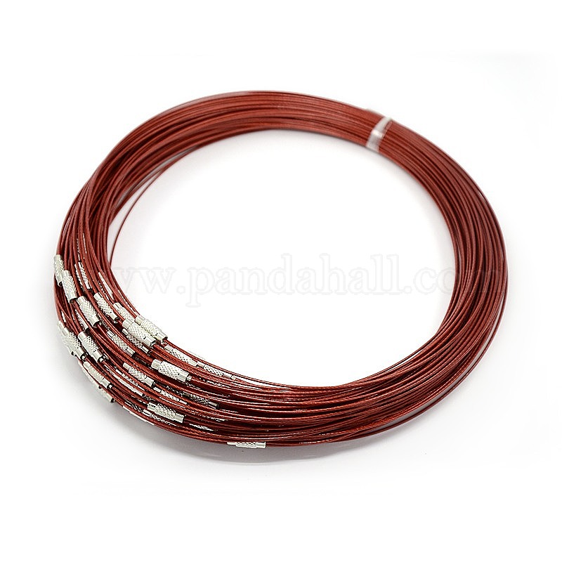 Wholesale 201 Stainless Steel Wire Necklace Cord
