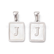 Подвески из нержавеющей стали 304 в форме ракушки STAS-G327-01P-J