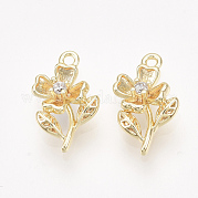 Charms in ottone KK-T038-553G-NF