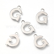 Не тускнеющие подвески из нержавеющей стали 201 STAS-C021-06P-G