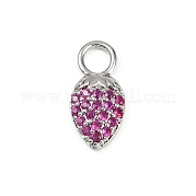 Латунные микро проложить кубического циркония подвески KK-M322-48P-02