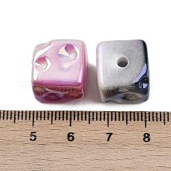 UV-beschichtete undurchsichtige Acrylperlen&nbsp;MACR-C036-14