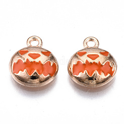 Legierung Emaille Anhänger / charms&nbsp;ENAM-Q442-012-RS