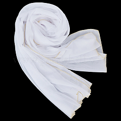 Chiffon-Spitzengaze-Schal für Damen&nbsp;DIY-WH20007-768A