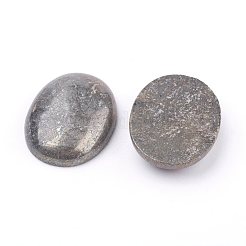 Ovale cabochon pirite naturale&nbsp;G-I125-10-30x22mm