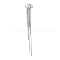 Quastenohrringe aus Edelstahl 304 für Damen&nbsp;SA-H003-06P