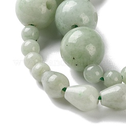 Natürliche chinesische Jade Perlen Stränge&nbsp;G-B138-A01-01