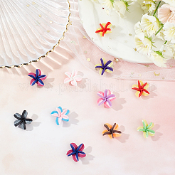 Kits de fabrication de bracelets extensibles en perles de fleurs 3D DIY&nbsp;DIY-SC0014-68
