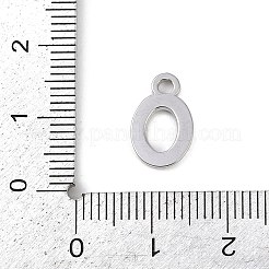 Cabochon-Fassungen für Anhänger aus Edelstahl 304&nbsp;STAS-B092-01P