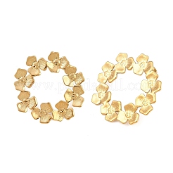 Pendientes de acero inoxidable 304 para mujer&nbsp;SA-CBABC0E-04G