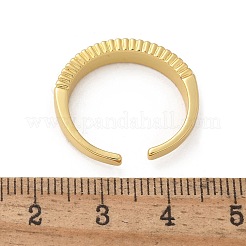 Messing Manschettenfingerringe&nbsp;RJEW-C120-04G