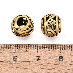 Tibetische Stil Legierung Großlochperlen&nbsp;FIND-Q121-16AG