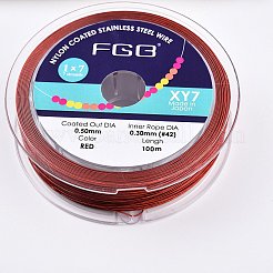 Fil d'acier rond à 7 brin recouvert de nylon&nbsp;TWIR-T002-01A-08
