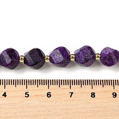 Natürliche Sesamjaspis gefärbte Perlenstränge&nbsp;G-U023-A01-03
