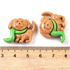 Weihnachtsdekoration Motiv opake Harz Decoden Cabochons&nbsp;RESI-Z026-01L