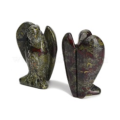 Figuritas de ángeles talladas con sangre de dragón natural&nbsp;G-O200-03J-02