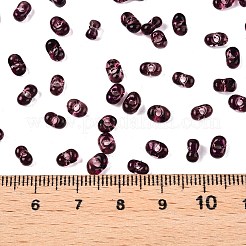 Picasso-Glasperlen mit Sprühfarbe bemalt&nbsp;SEED-T006-04-22