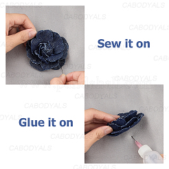 10 Stück 5 Stile Polyester Ornament Zubehör&nbsp;DIY-CY0003-20A