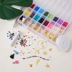 Fabrication de boucles d'oreilles bricolage&nbsp;DIY-TA0002-68