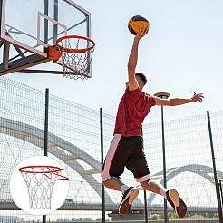 Filet de basket-ball en acier inoxydable 201&nbsp;AJEW-WH0709-338B