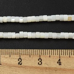 Natürlichen Süßwasser-Muschelperlen Stränge&nbsp;BSHE-G039-03
