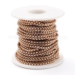 Cadenas de caja de acero inoxidable 304 con recubrimiento iónico (IP)&nbsp;CHS-B001-01RG