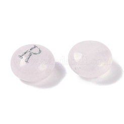 Naturale perle di quarzo rosa&nbsp;G-L524-20R-01