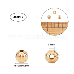 400 pz perline in ottone&nbsp;KK-CN0001-27