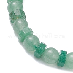 Perles de pierres précieuses naturelles bracelets extensibles pour hommes femmes&nbsp;BJEW-JB12244