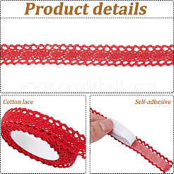 5 Rolle dekoratives Baumwollband in 5 Farben&nbsp;TAPE-GF0001-03