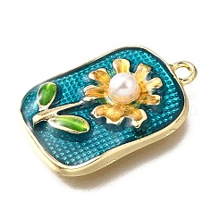 Pendentifs d'émail en alliage&nbsp;ENAM-K076-15D-G