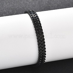 Bracelets en acier inoxydable 304 pour hommes et femmes&nbsp;BJEW-Q038-01EB