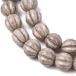 Colliers de perles en porcelaine vintage faites à la main&nbsp;PR-CBAA37B-09H