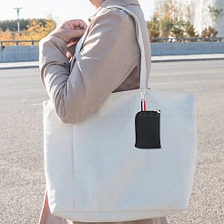 4 Stück 2 Farben PU-Leder-Gürteltasche mit Reißverschluss&nbsp;KBAG-HY0001-01