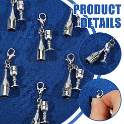 Décorations de pendentif en alliage 20pcs&nbsp;HJEW-PH02484