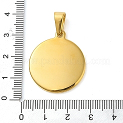 Pendentifs ronds plats imitation malachite en résine&nbsp;STAS-R229-13A-G